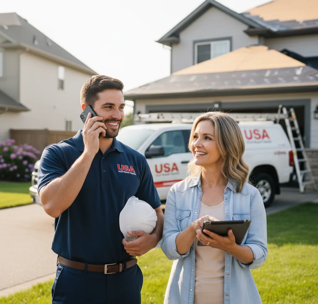 USA Roof Repair Experts customer support in Grass Lake
